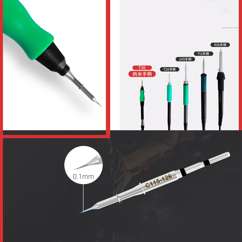 Replacement for JBC-C115-126 SOLDERING IRON TIP FOR SUGON T36 - Quality Phone Parts in Sri Lanka